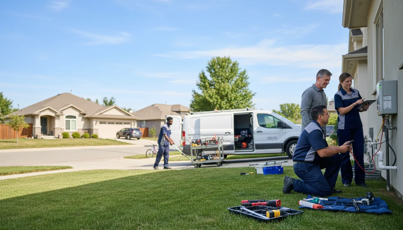 Tankless water heater service in Andersonville, GA